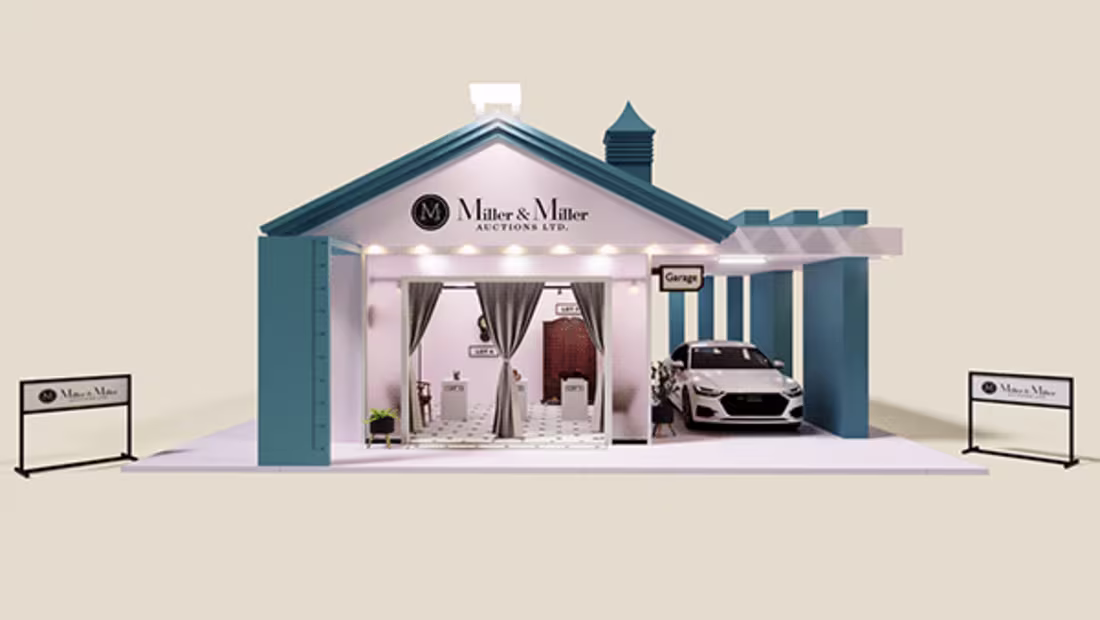 Cover image for Millers & Millers Auction House Visualization