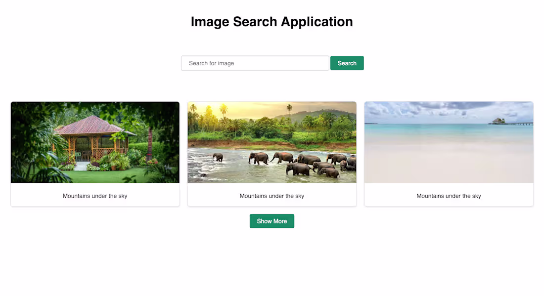 Cover image for A responsive AI-powered image search