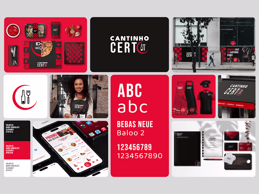 Cover image for Cantinho Certo