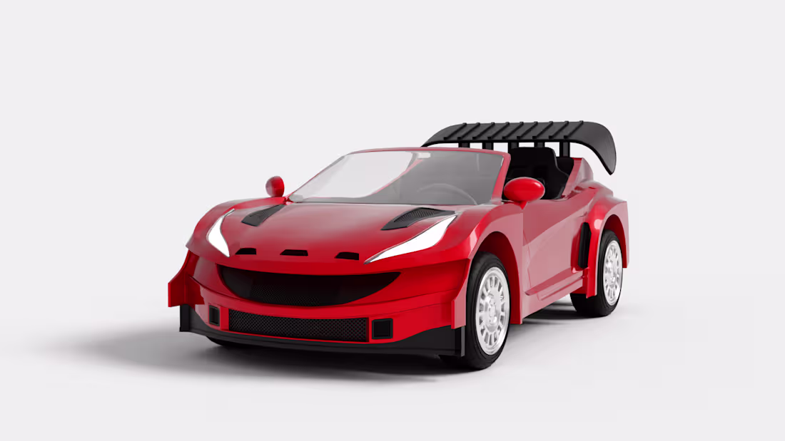 Cover image for Ferrari WRC Concept Toy Car 3d Model