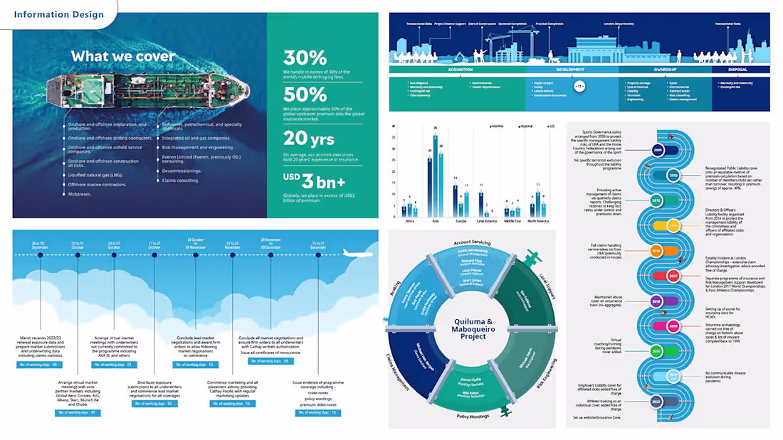 Cover image for Information Design on Behance