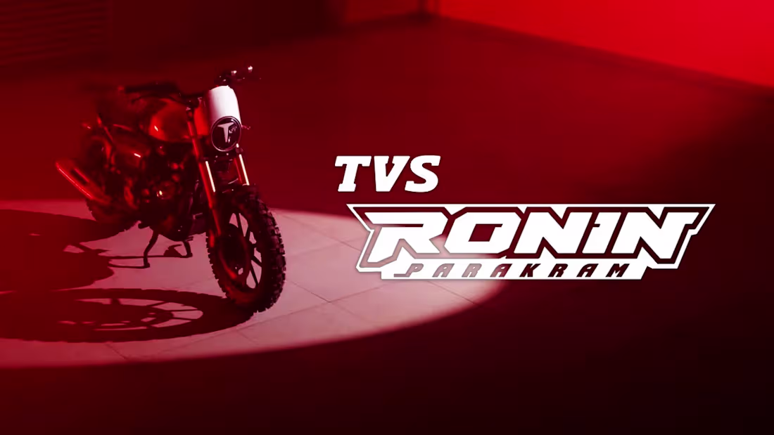 Cover image for Unveiling the TVS RONIN PARAKRAM: A Custom Tribute to Kargil He…