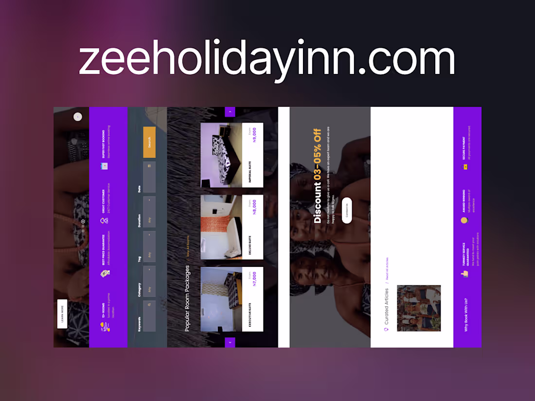Cover image for Point Of Sale System (POS) For Zee Holiday Inn