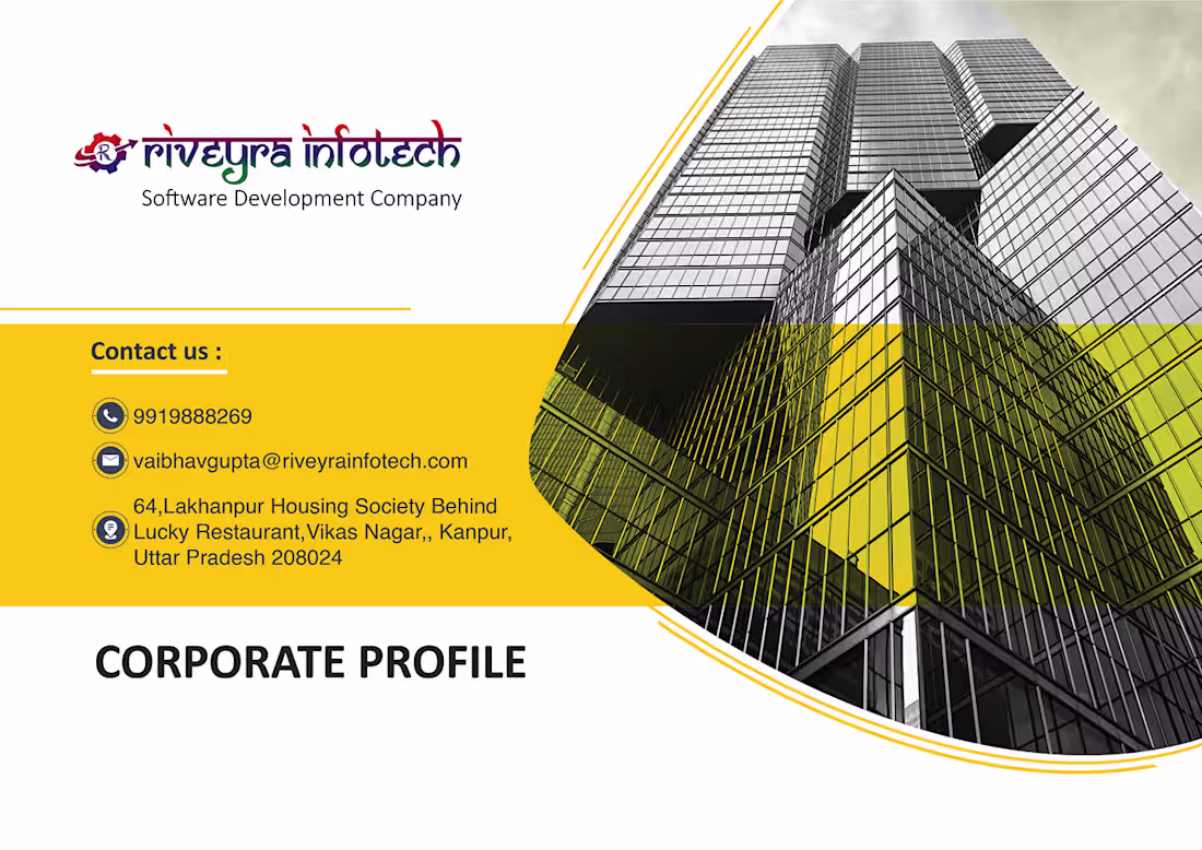 Cover image for Company Broucher Design :: Behance