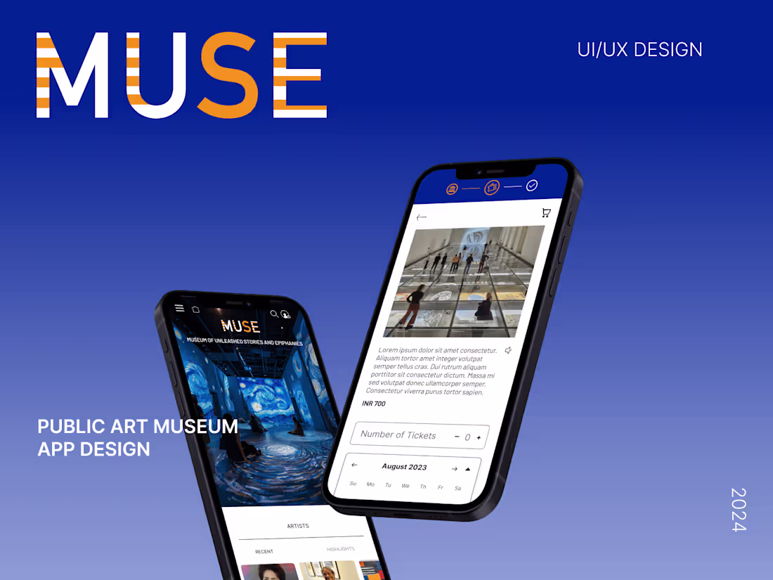 Cover image for An interactive MUSEUM app design 