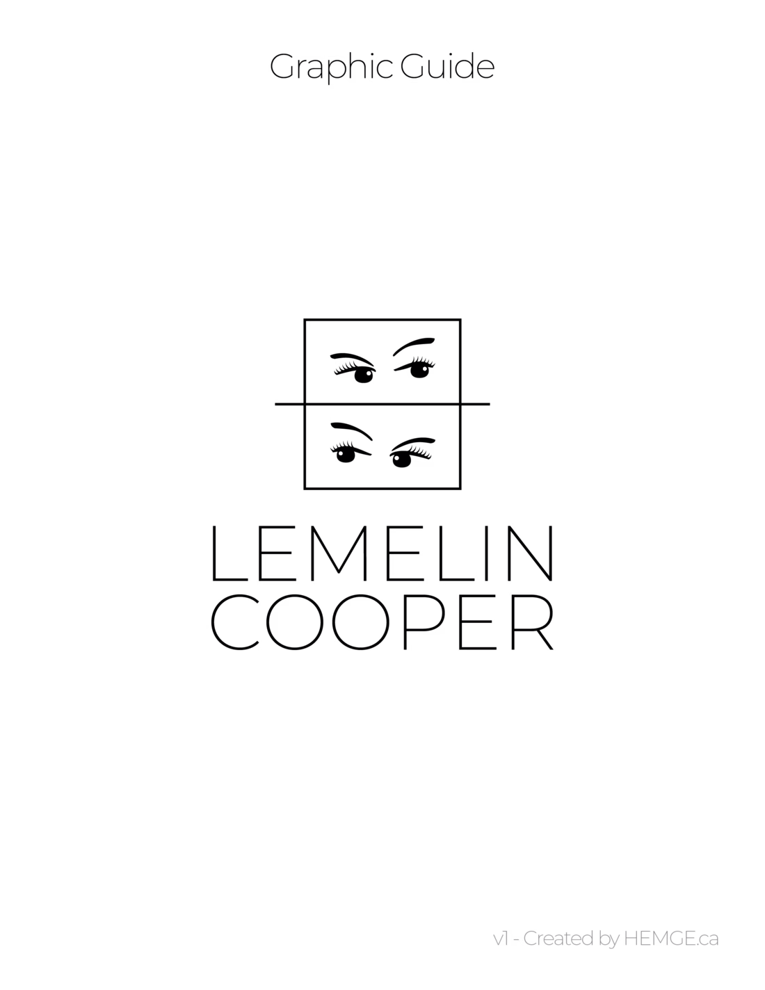 Cover image for Branding for LEMELIN-COOPER