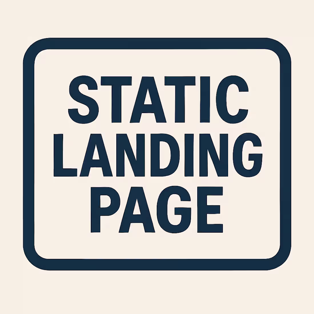 Cover image for Static Landing Page Build (Bootstrap Studio) Created a fast,...