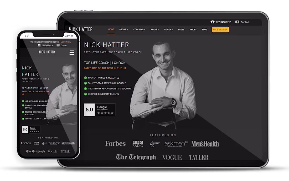 Cover image for Nick Hatter - Github Redesign