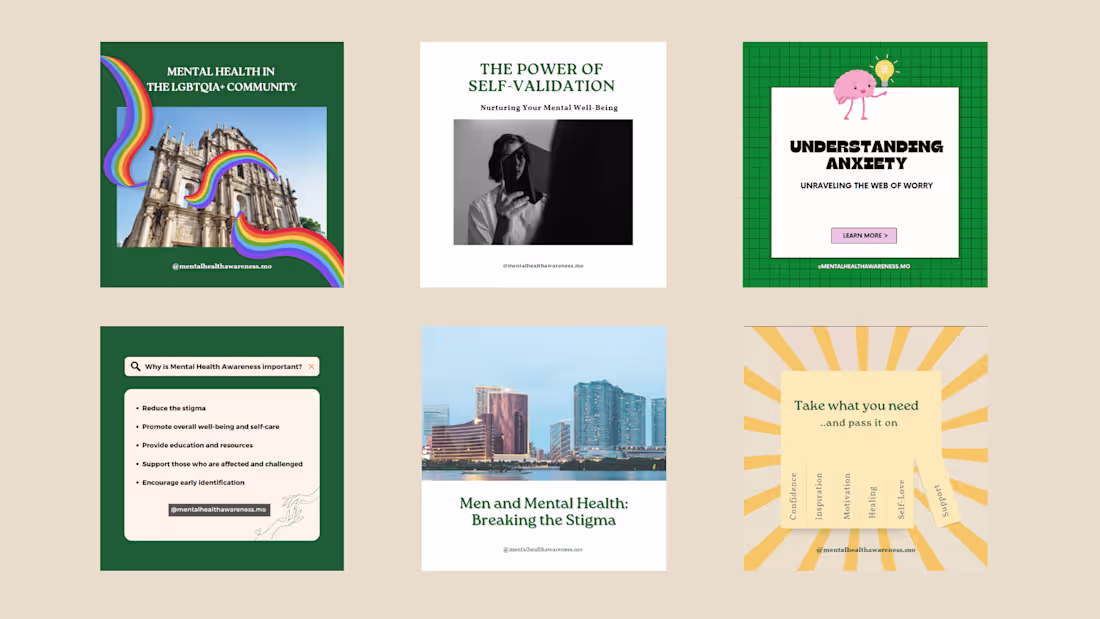 Cover image for Mental Health Awareness Initiative - Macau