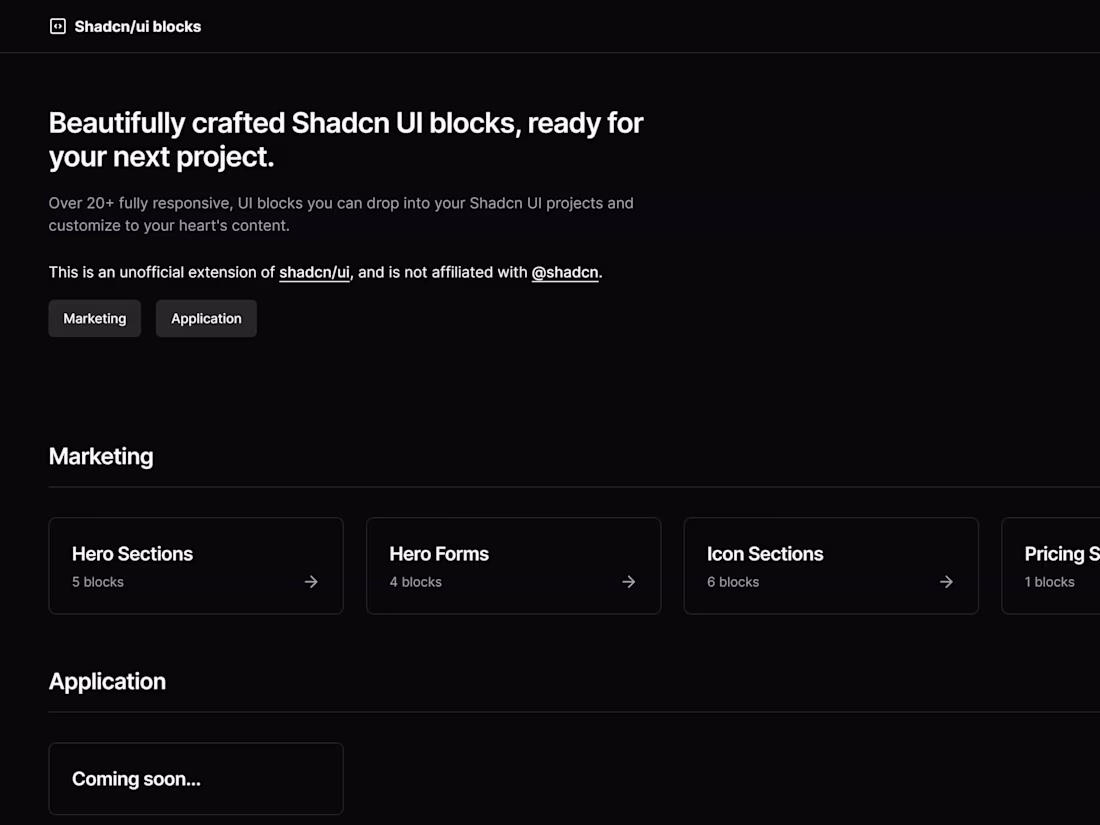 Cover image for Shadcn UI Blocks
