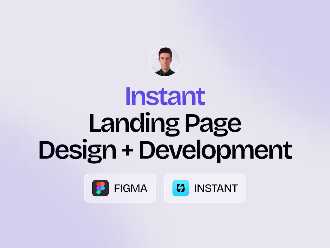 Cover image for Instant Landing Page Design & Development