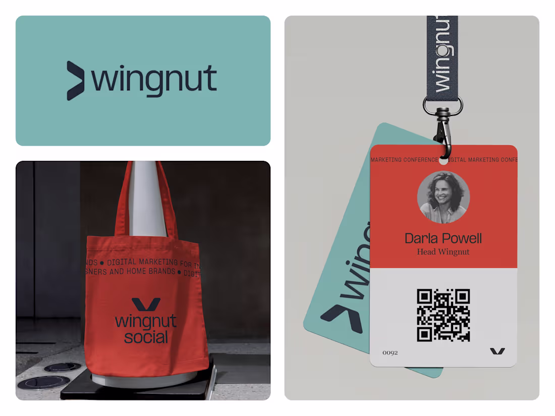 Cover image for Wingnut • Branding for a Marketing Agency