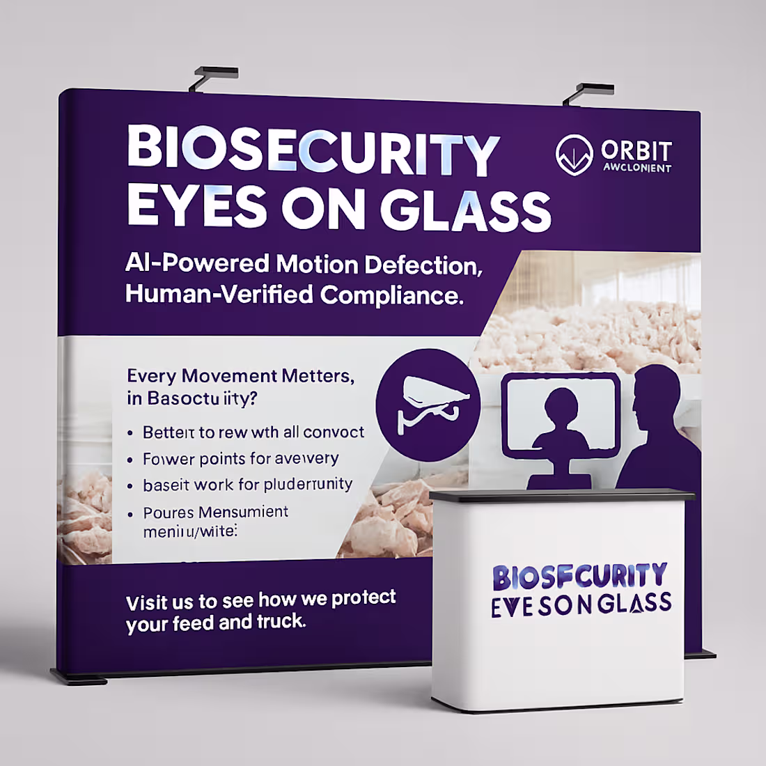 Cover image for Concept Design – Tradeshow Booth for Orbit Farm Technologies...