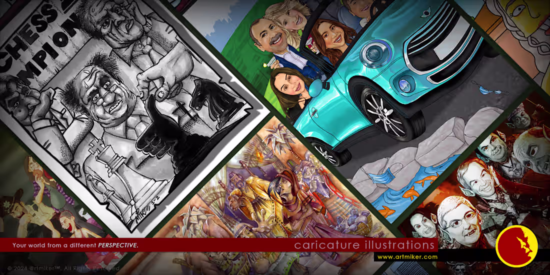 Cover image for CARICATURE ILLUSTRATION SERVICES