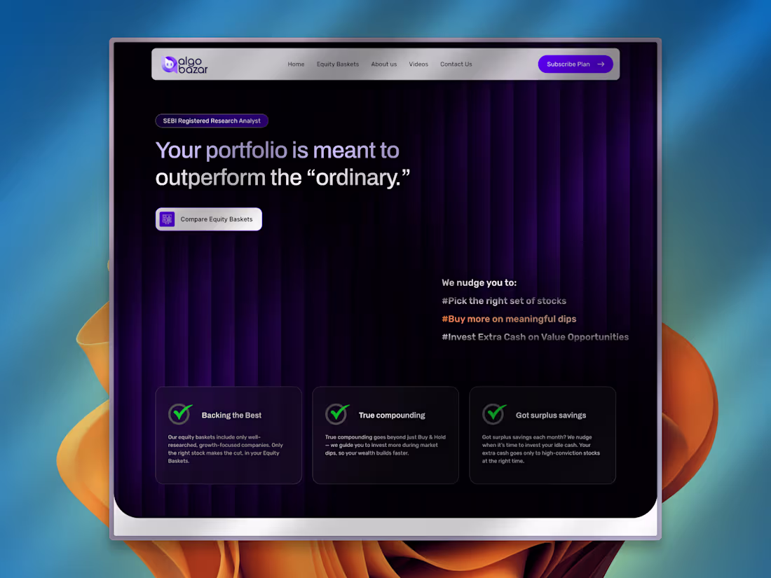 Cover image for Hero UI Design: Clarity Through Darkness