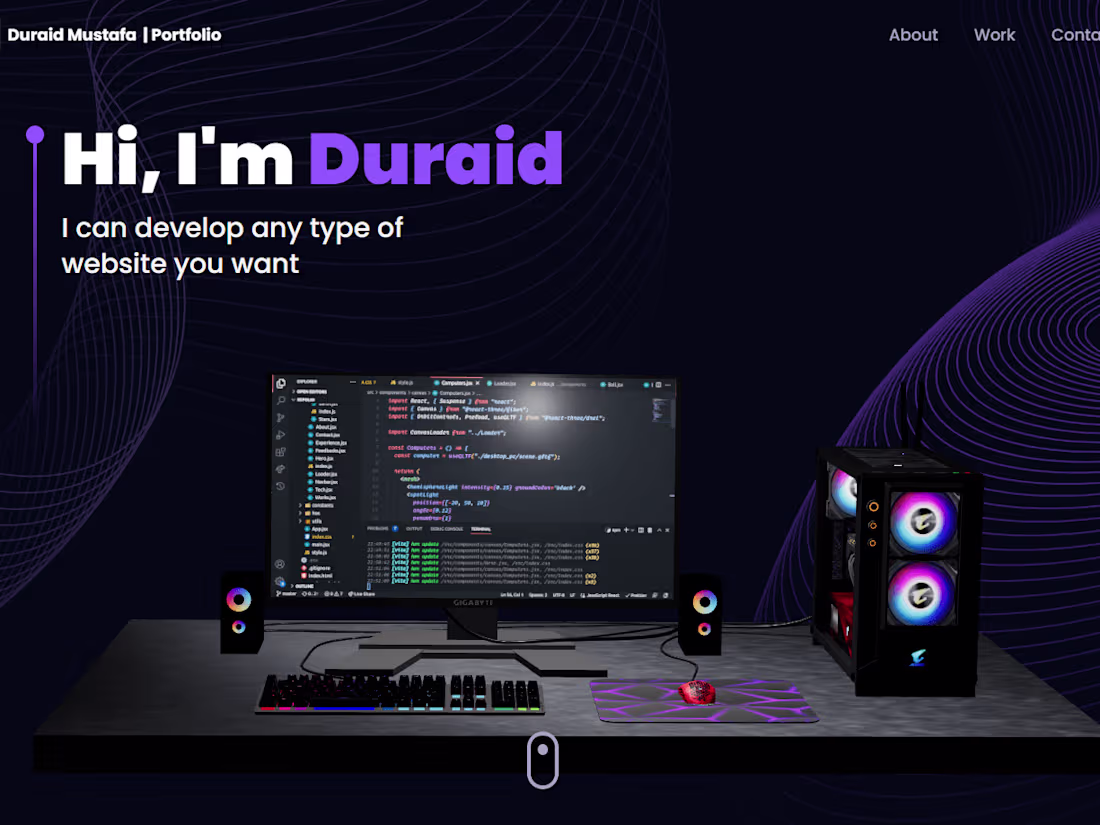 Cover image for Portfolio Website