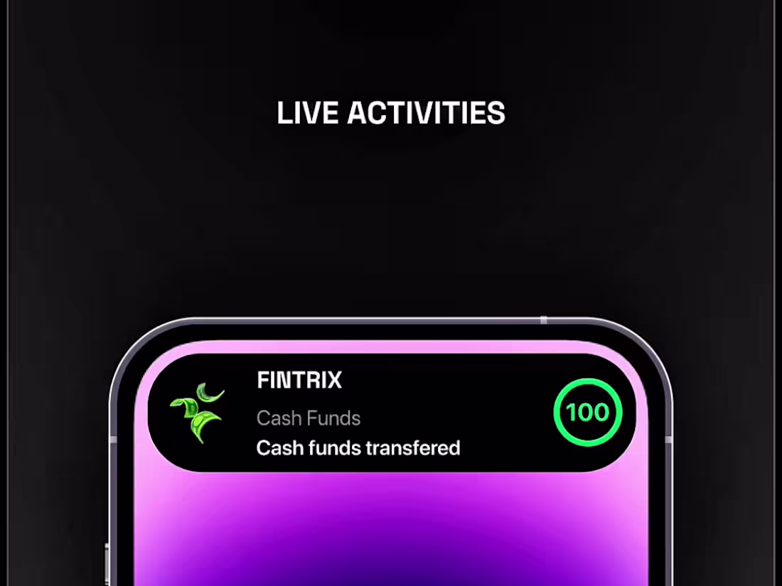 Cover image for Loan Disbursement Micro-Interaction (Live Activities)

A
