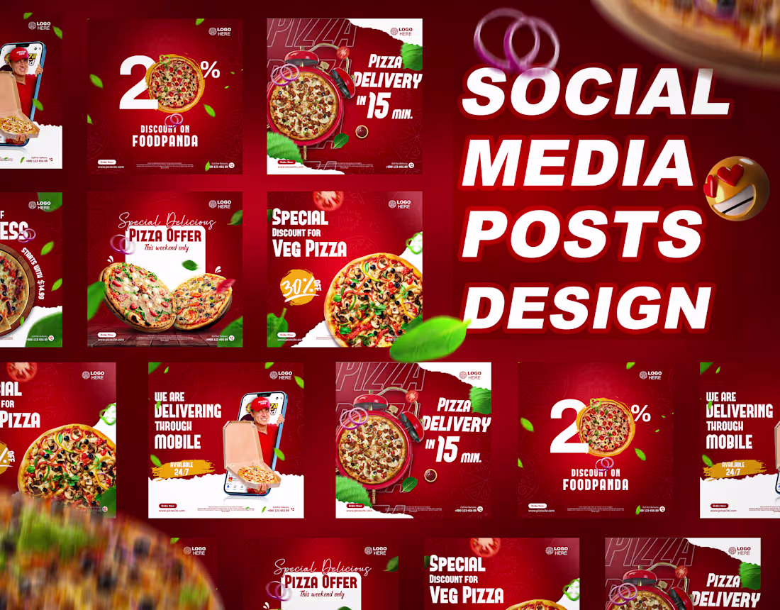 Cover image for Instagram Post Designs for Client : Behance