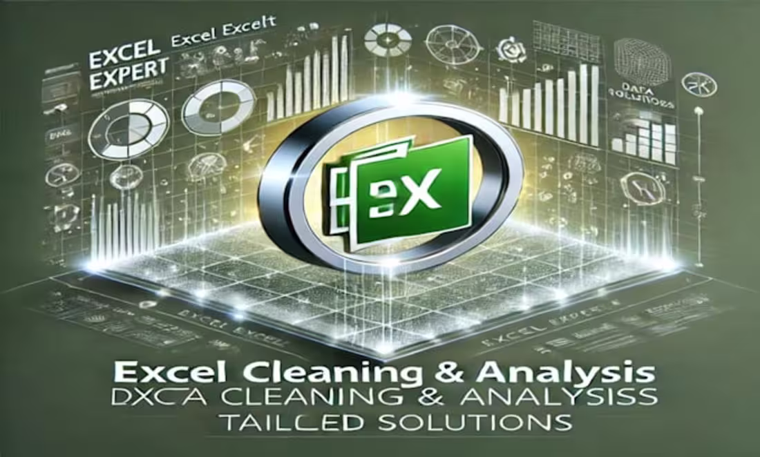 Cover image for I will professional excel data analysis and cleaning services