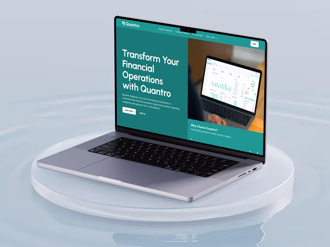 Cover image for Full website design & build (Figma + Framer)