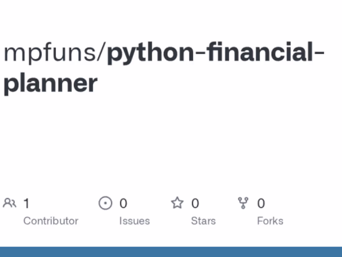 Cover image for Financial planner