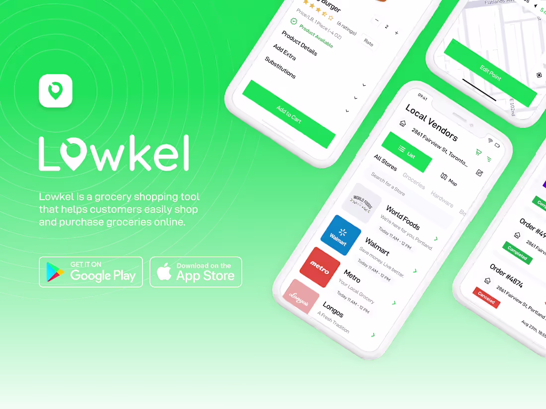 Cover image for Order and Delivery Mobile App