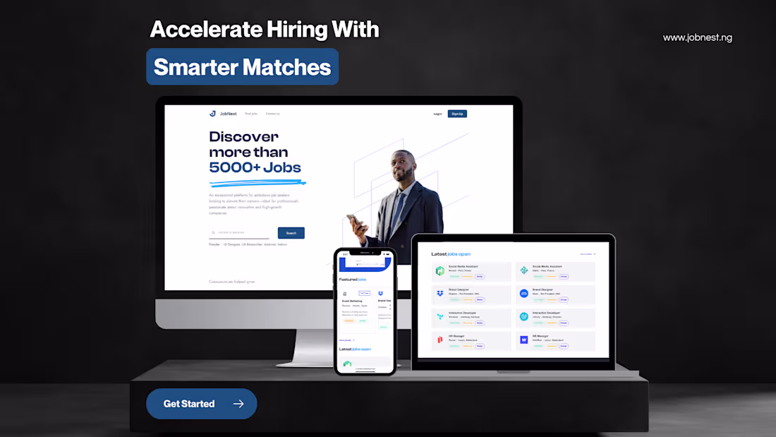 Cover image for Jobnest Global | Discover more than 5000+ Jobs