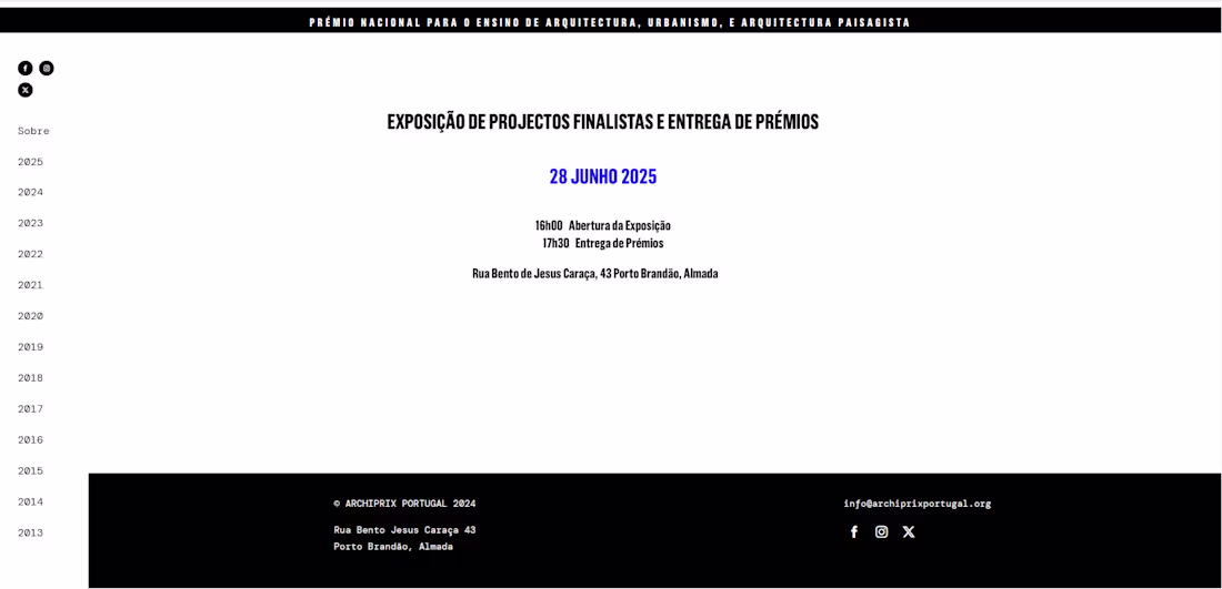 Cover image for Archiprix Website Development