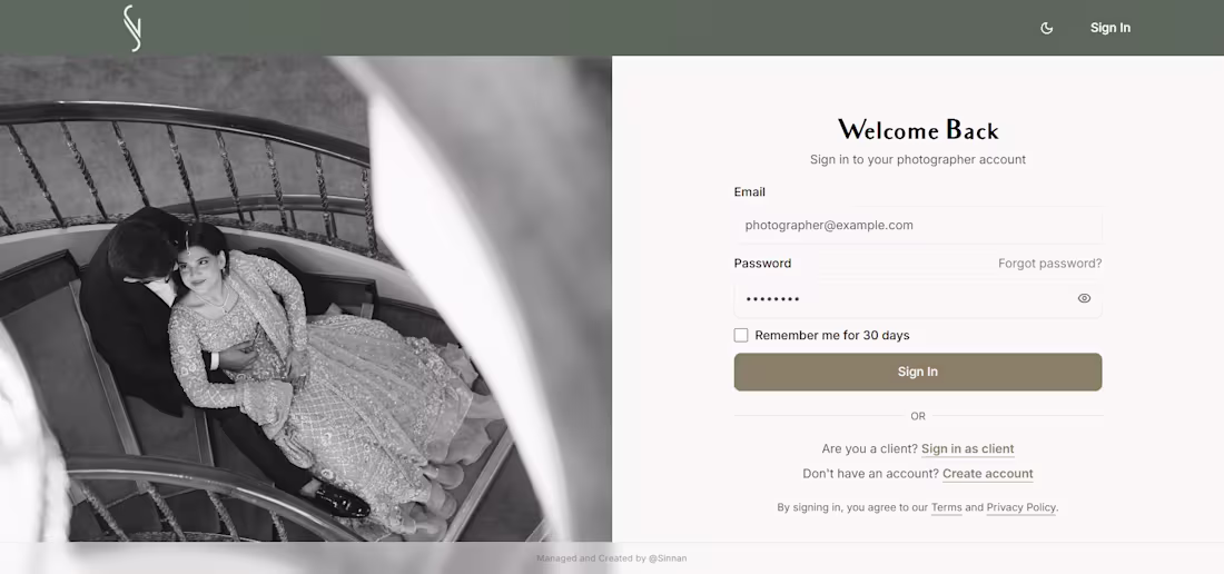 Cover image for Built a custom SaaS-style client
