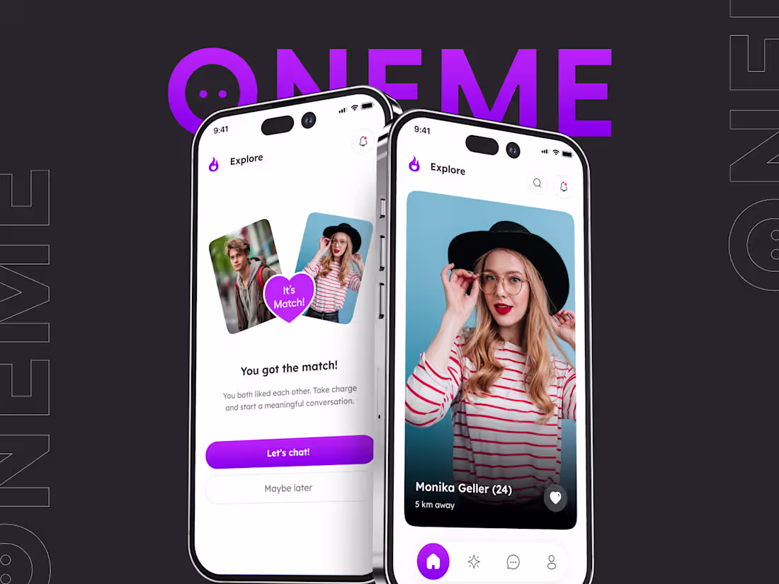 Cover image for Oneme – Dating App 