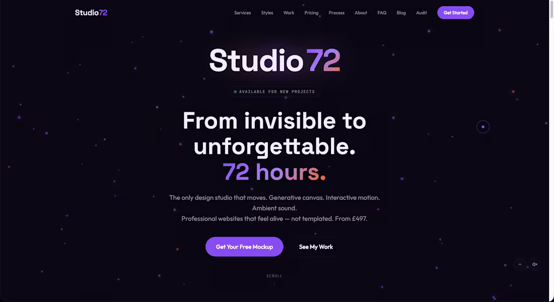 Cover image for Professional Business Website — Built in 72 Hours