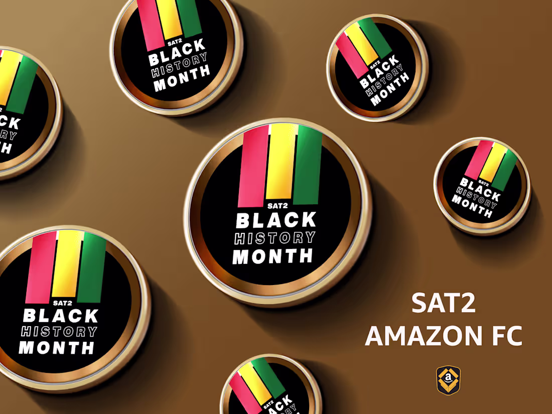 Cover image for Pin Design for Local Amazon: Black History Month