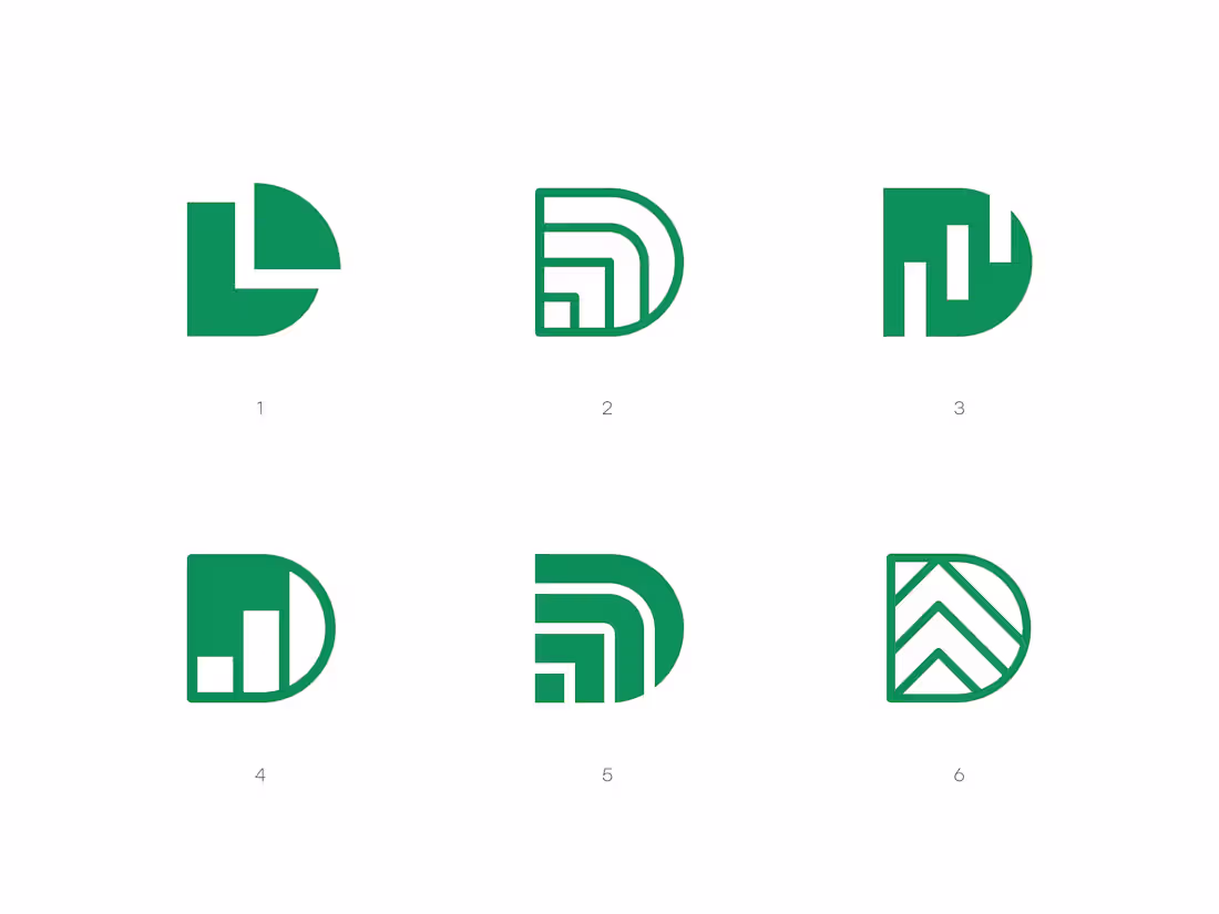 Cover image for Letter D Logos // Finance, Invest, Trading