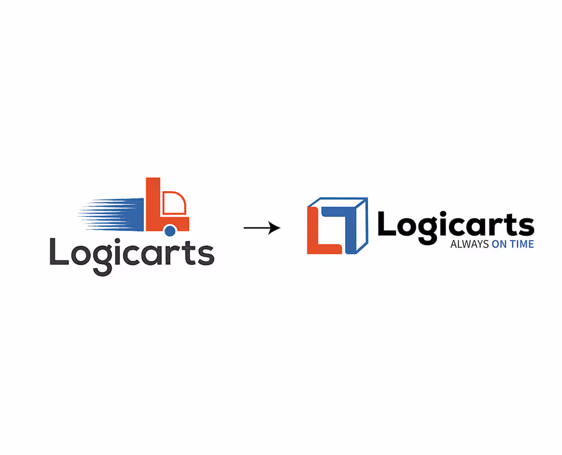 Cover image for Logicarts Logo Re-Design | By Dzign Bar on Behance