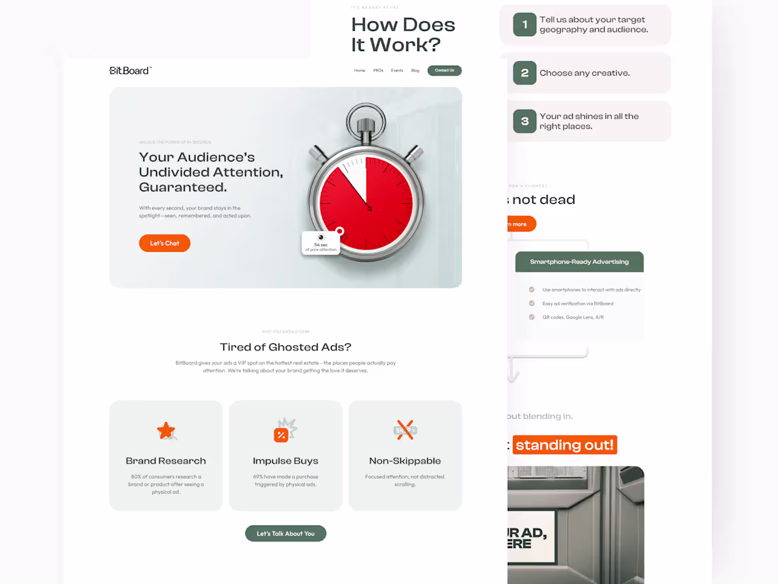 Cover image for Bit Board Squarespace Website Design