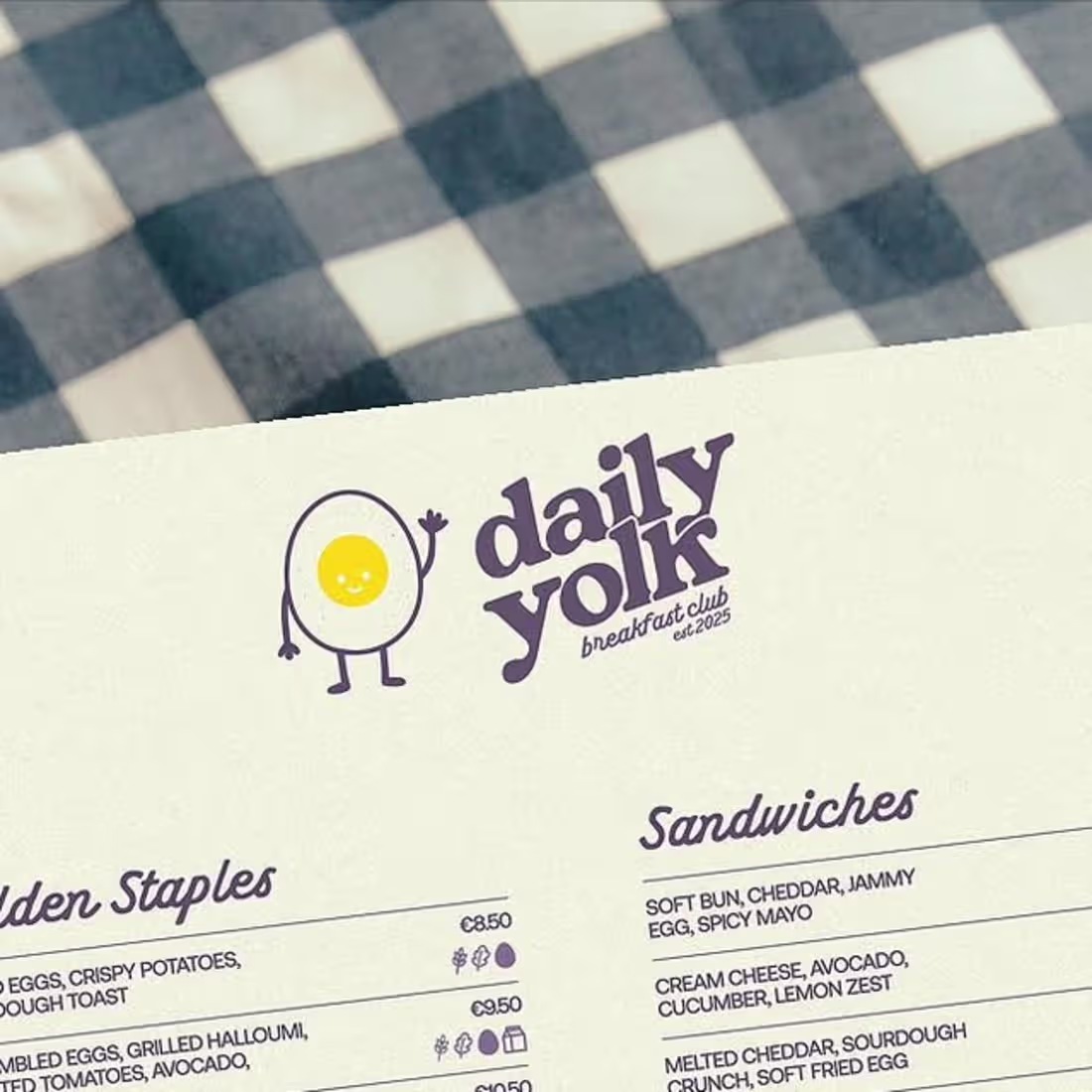Cover image for Brand Identity for Daily Yolk