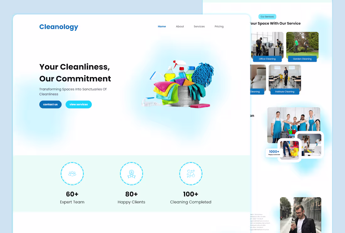 Cover image for Cleanology Cleaning Services