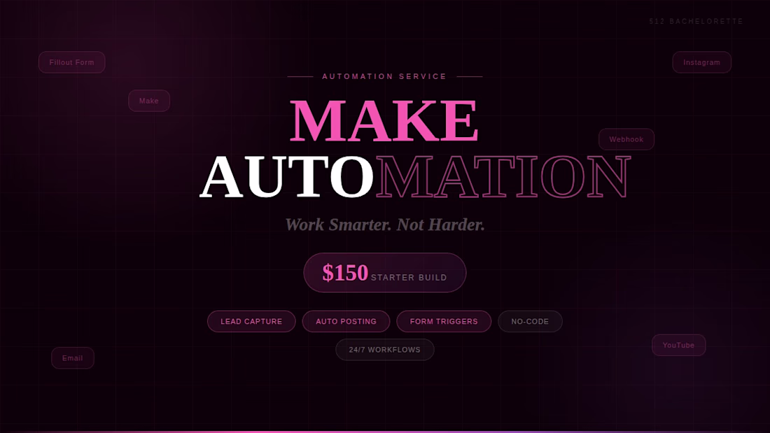 Cover image for Make Automation & Workflow Builder