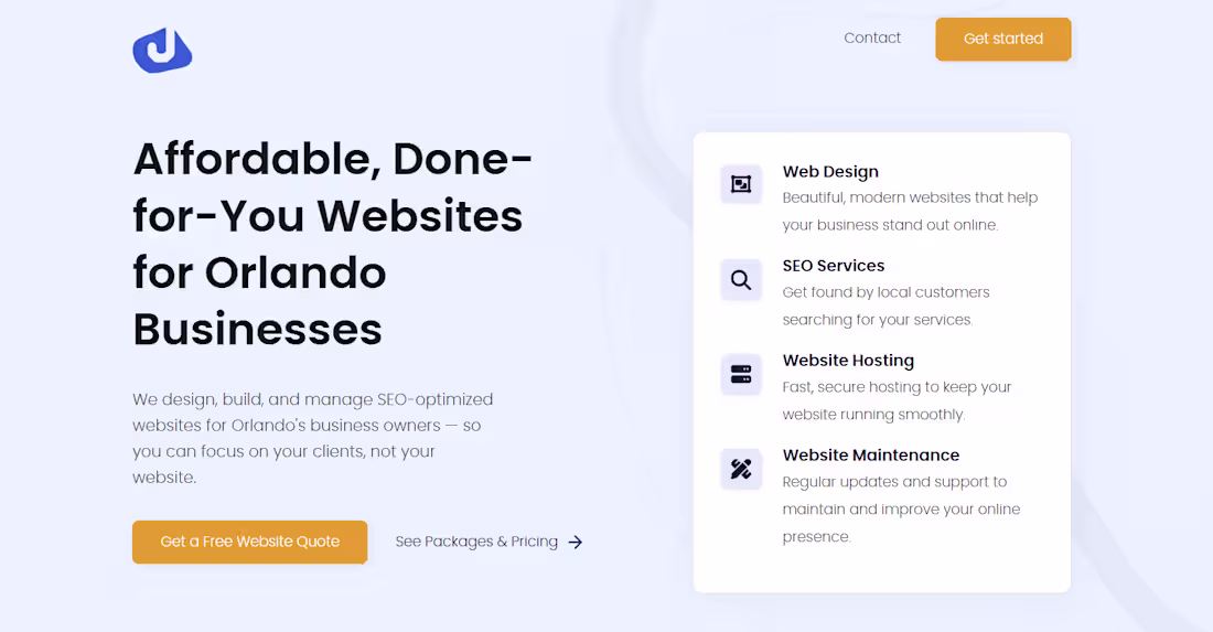 Cover image for A new custom website designed for my freelance web developme...