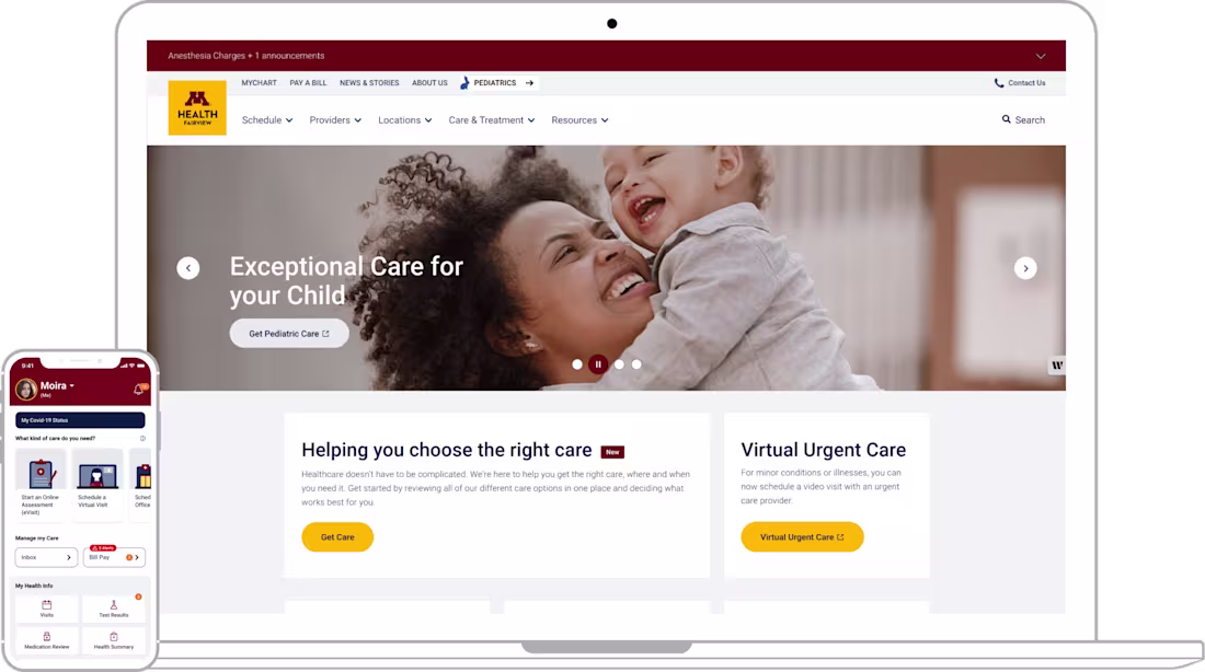 Cover image for M Health Fairview