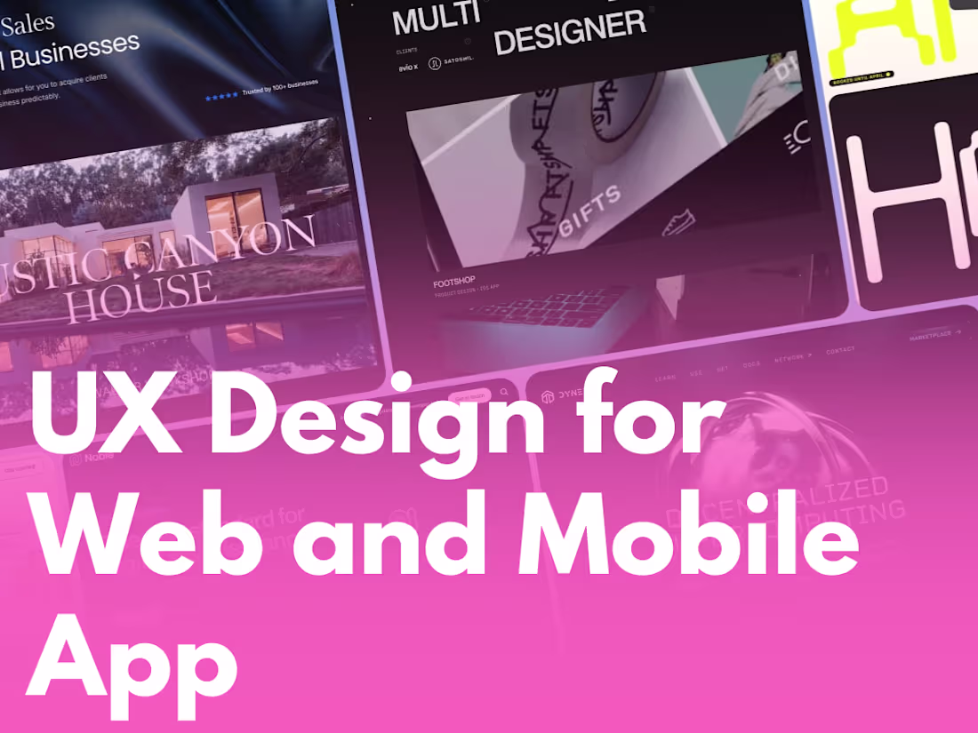 Cover image for UX Design for Web and Mobile Apple