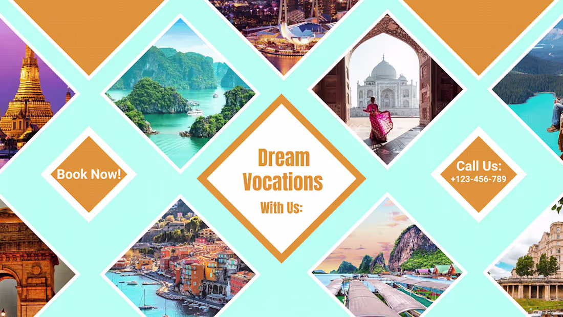 Cover image for Design Meets Discovery: Travel Poster Series