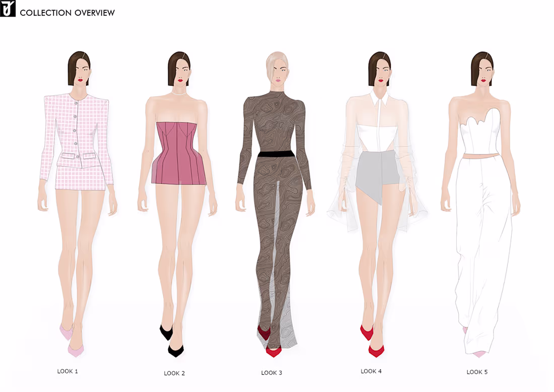 Cover image for RTW Womenswear collection design :: Behance