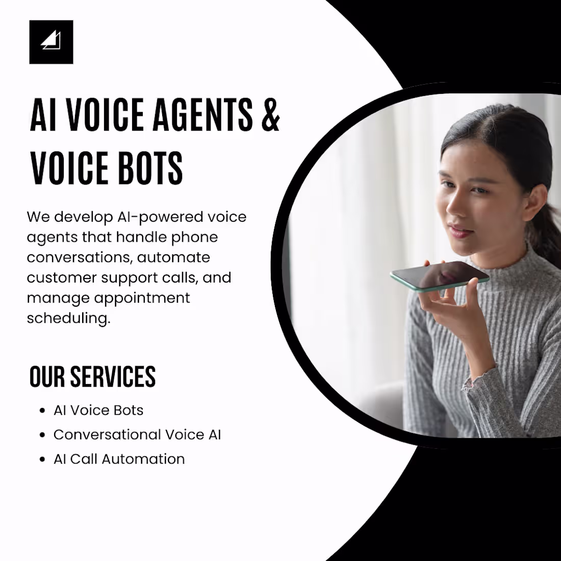 Cover image for AI Voice Agents & Voice Bots