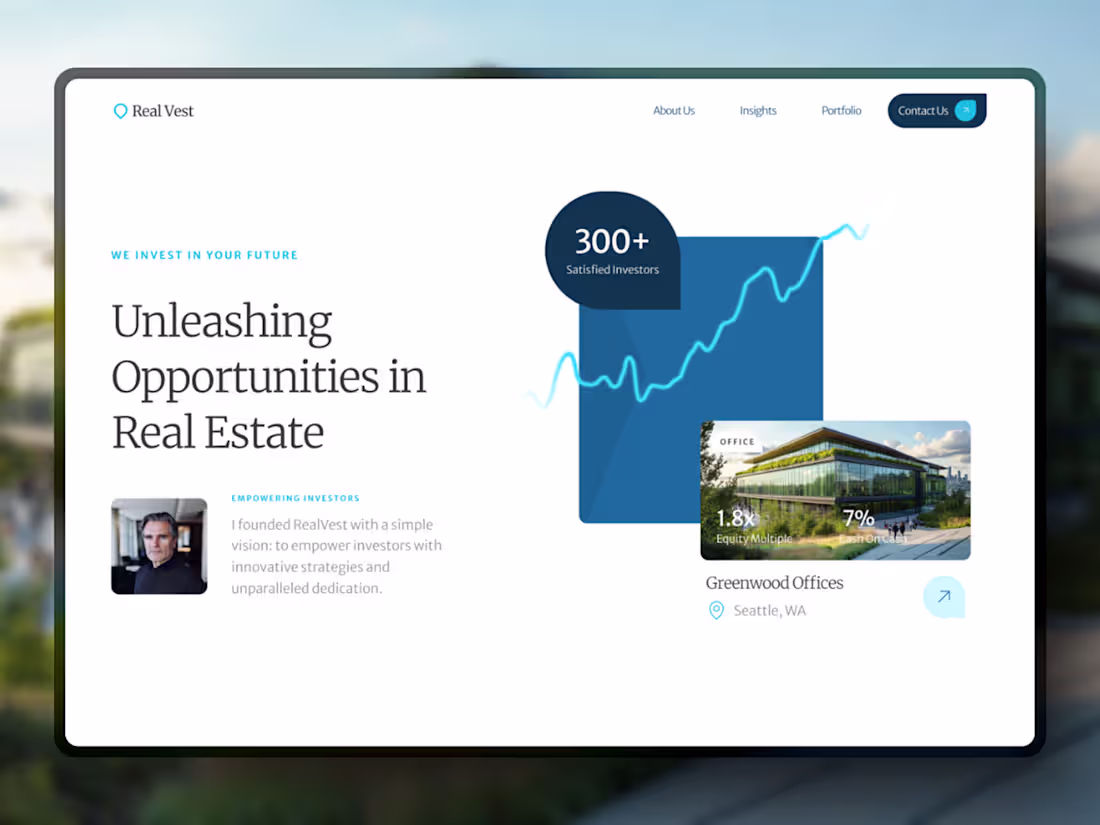 Cover image for Elevating real estate investment with sleek simplicity