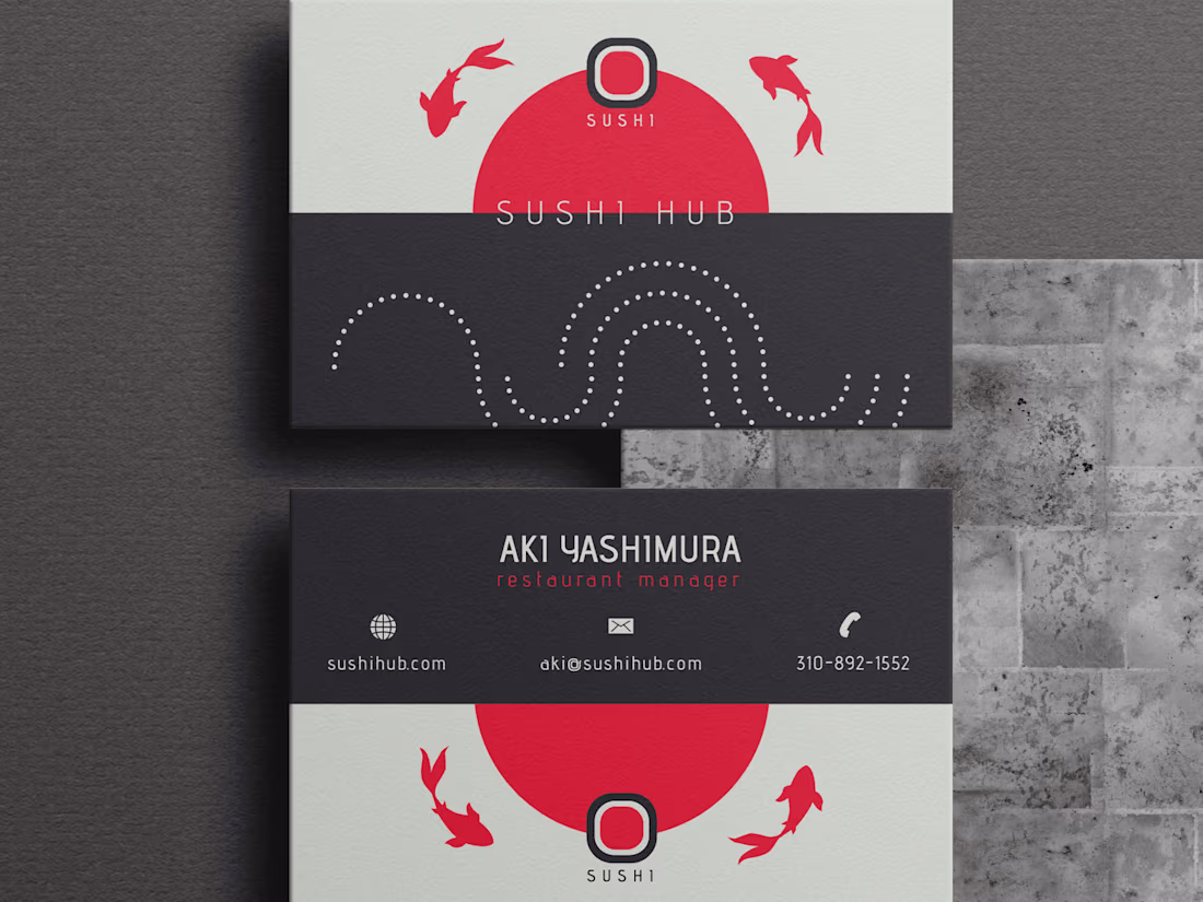 Cover image for Restaurant Business Cards