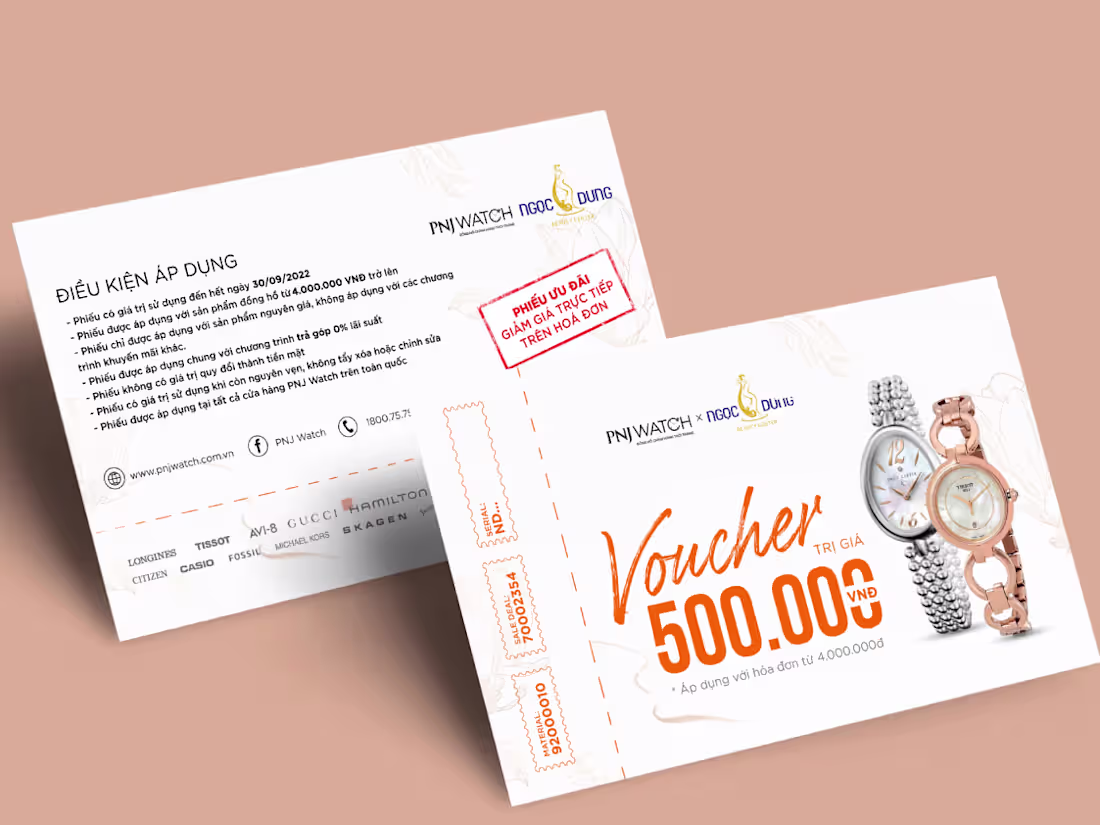 Cover image for PNJ Watch x Ngọc Dung