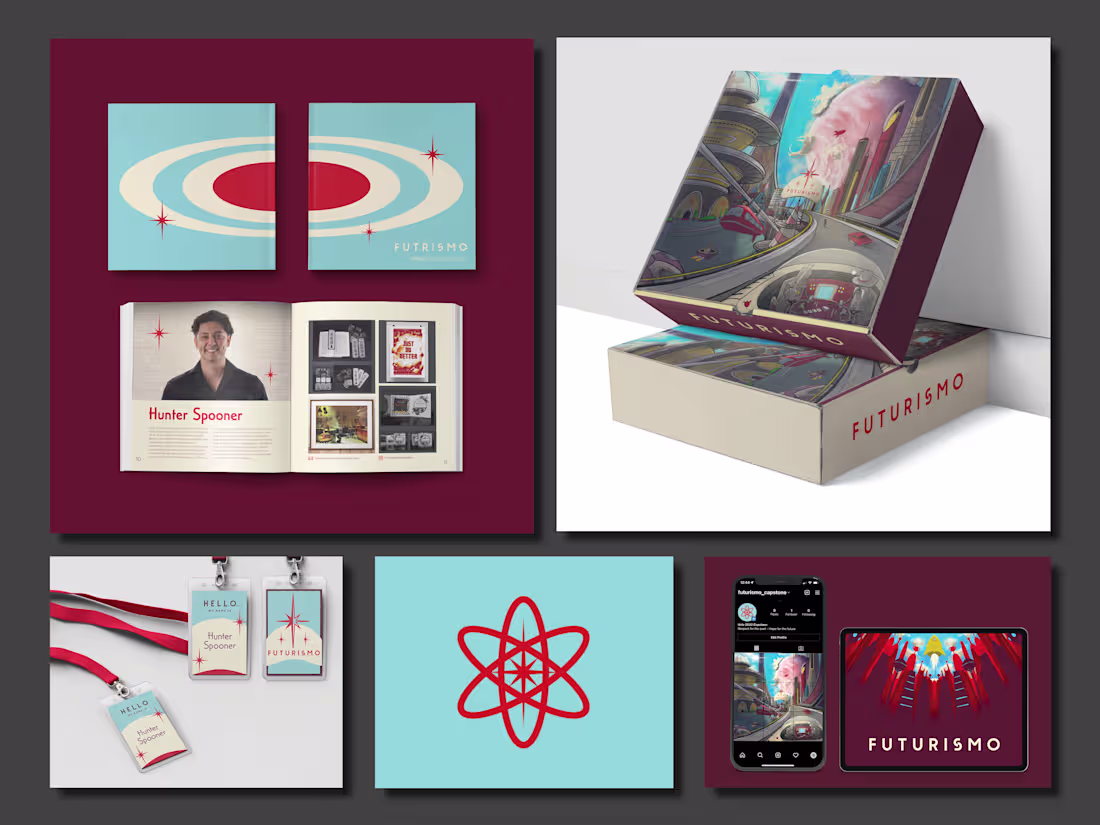 Cover image for Futurismo Branding Project