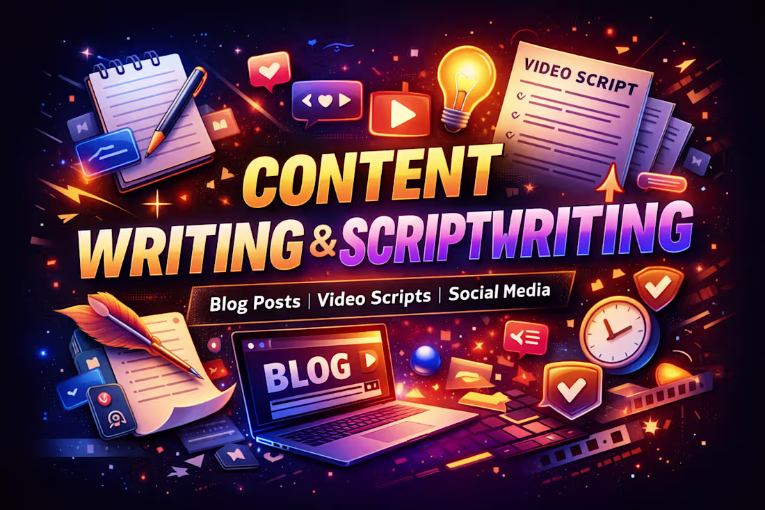 Cover image for Expert Scriptwriting for Engaging YouTube Instructional Videos