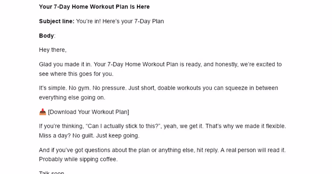 Cover image for 3-Email Welcome Flow for FitMomentum